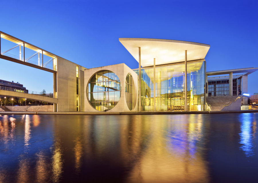Fassadenbeleuchtung Gebäudebeleuchtung Designbeleuchtung   Architekturbeleuchtung - AWSystems Krefeld NRW